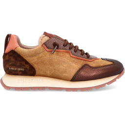 Hiszpańskie sneakersy damskie - HISPANITAS HI254312 BRĄZOWE