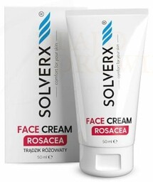 Rosacea Krem do Twarzy na Trądzik Różowaty, SOLVERX