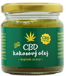 Olej kokosowy CBD 30 ml, zielona ziemia