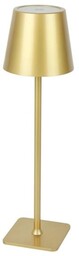 Lampa stołowa 3,5W 400lm CCT IP54 złota aku