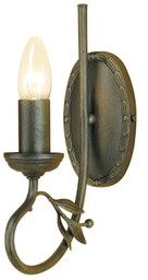 kinkiet OLIVIA OV1 BLK/GOLD Elstead