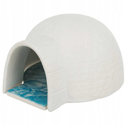 Domek chłodzący igloo ceramiczne dla gryzoni