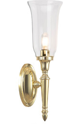 Elstead Lighting Kielichowy kinkiet łazienkowy BATH-DRYDEN2-PB mosiądz