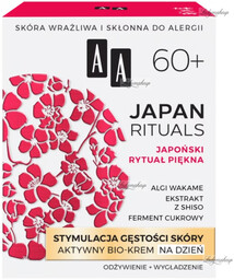 AA - JAPAN RITUALS - 60+ Aktywny bio-krem