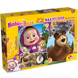 LISCIANI Puzzle MaxiFloor Masza i Niedźwiedź 304-109678 (24