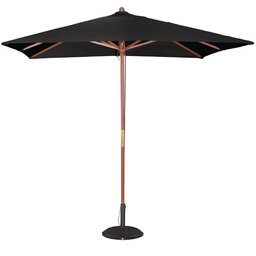 Bolero Parasol kwadratowy 2,5 m czarny I Bolero