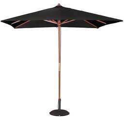 Bolero Parasol kwadratowy 2,5 m czarny