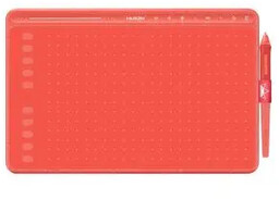 Huion HS611 Czerwony Tablet graficzny