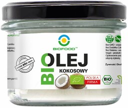 Olej Kokosowy Rafinowany BIO, Bio Food, 180 ml