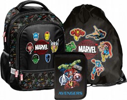 Plecak Szkolny Avengers Dla Chłopaka Iron Man Marvel