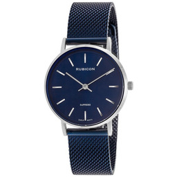 ZEGAREK DAMSKI RUBICON RNBD88 - SZAFIROWE SZKŁO (zr583i)