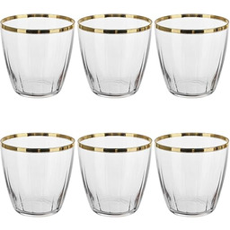 KASANOVA Zestaw 6 zielonych szklanek na wodę 365