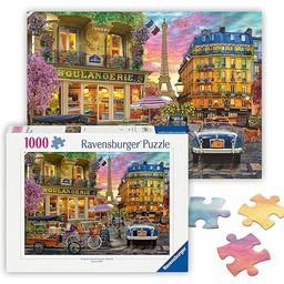 Erwachsenenpuzzle 1000 Teile - Paris im Morgenrot 1000