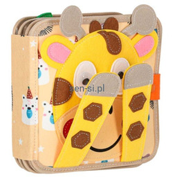 Książeczka sensoryczna-manipulacyjna