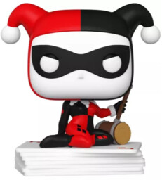 Figurka DC Comics - Harley Quinn with cards
