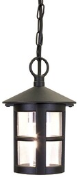Elstead Lighting Lampa wisząca zewnętrzna Hereford BL21B-BLACK klasyczna
