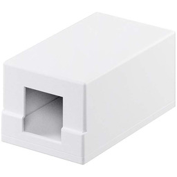 Goobay 79355 Keystone pusta obudowa, 1 port, pusty