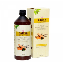 Sok z kurkumy z dodatkiem pieprzu Sattva, 1l