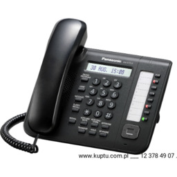 KX-DT521X-B, telefon systemowy UŻYWANY gwarancja 1 rok