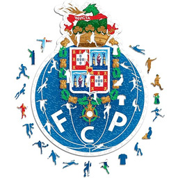 Iconic Puzzles Drewniane puzzle, unisex-dorośli, wielokolorowe, L, 500