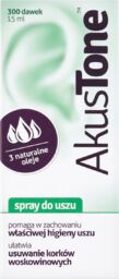 Akustone, spray do uszu, 15 ml