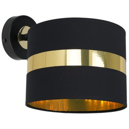 MILAGRO MLP6317 Kinkiet PALMIRA BLACK / GOLD 1xE27