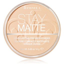 Rimmel Stay Matte Powder puder prasowany 001 Transparent