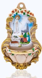 Kropielnica - Matka Boża Fatimska 7,5cm