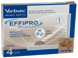 VIRBAC Effipro Spot-On dla bardzo dużych psów XL