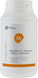 Invex Remedies MT Witamina C+ magnez+ potas+ glutation