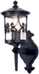 Elstead Lighting Kinkiet zewnętrzny Hereford BL10-BLACK klasyczna oprawa