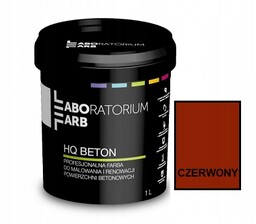 Hq Farba Do Betonu Posadzki Ogrodzeń Czerwień 2,5L