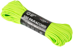 Linka Paracord 550 ATWOOD (3,4mm/30m) Nylon NEON GREEN