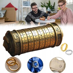 Klasyczny Kod Da Vinci, Mini Cryptex Kryptekst Kod