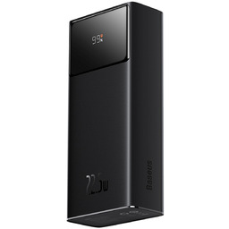 Powerbank 30000mAh 22.5W z kablem USB-A USB-C 3A