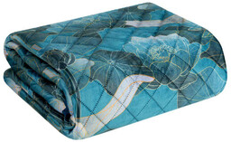 Narzuta 170 x 210 Dekoracyjna Velvet Lotos2 Turk+Zł
