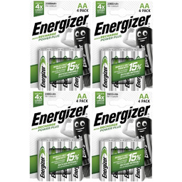 16x Akumulatorki (NiMH) Energizer Power Plus Aa LR6