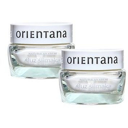Orientana, Krem do twarzy ze śluzem ślimaka, 2x50ml