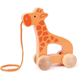 Hape E0906 Giraffe - Push and Pull Along