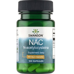 SWANSON Suplement diety NAC N-acetylocysteina (100 kapsułek)