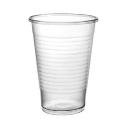Kubek plastikowy transparentny do napojów 200 ml, 100