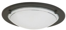 RABALUX 5103 Plafoniera Ufo D30 E27/1x60W marmurowo-czarna