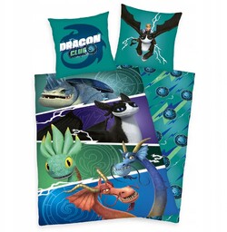 Pościel jak wytresować smoka Klub Smoka Dragon 135x200