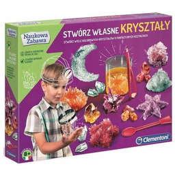 Clementoni, zestaw Stwórz własne kryształy, 50069