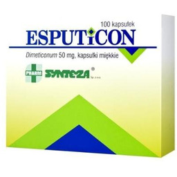 ESPUTICON 50 mg Lek na wzdęcia x 100