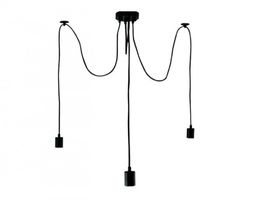Lampa wisząca Pająk 3 ramienna E27 1,5m