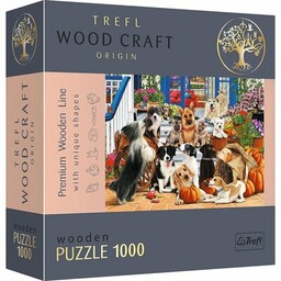 TREFL Puzzle Wood Craft Psia przyjaźń 20149 (1000