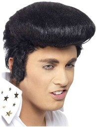 Peruka party, Elvis Presley, czarna