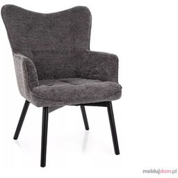 Fotel wypoczynkowy CARMEN RAVEN Signal Szary