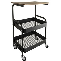 Regał łazienkowy na kółkach 45,5 x 30,5 x